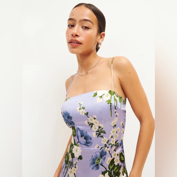 Brand new reformation Frankie Silk Dress - Picture 5 of 16